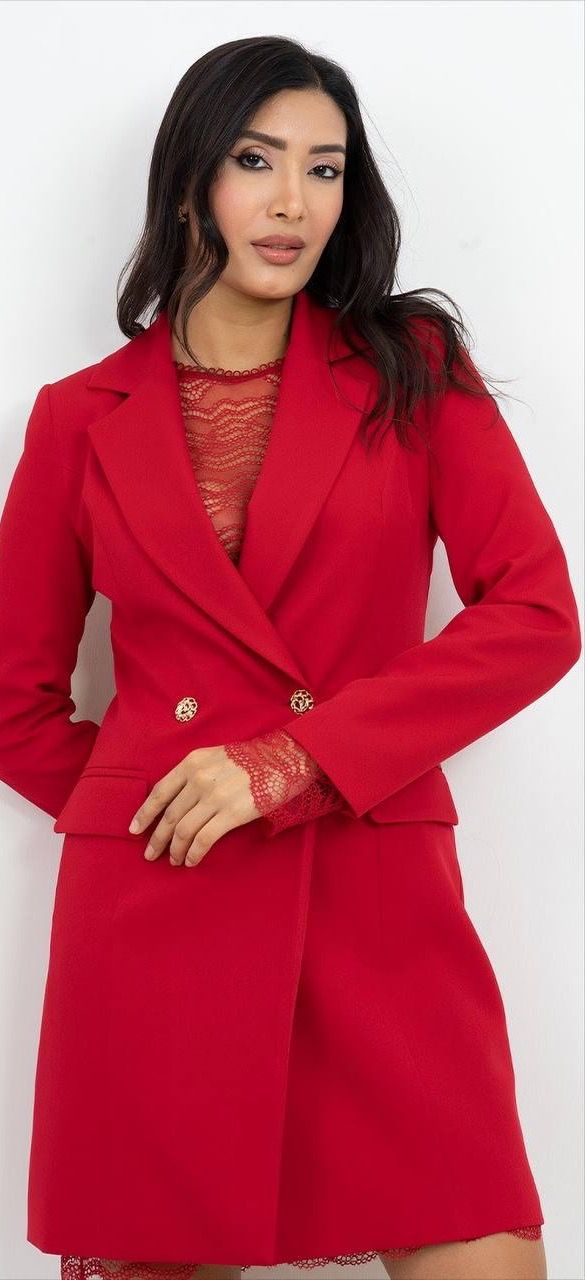 Dantel Detaylı Mini Elbise