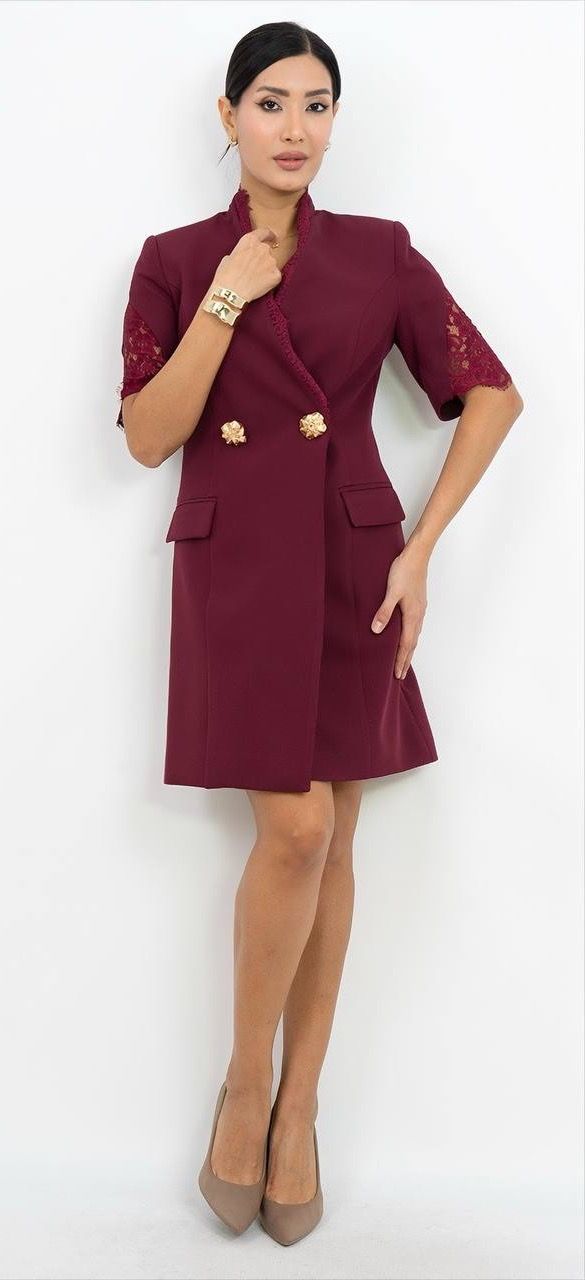 Dantel Detaylı Mini Elbise 5