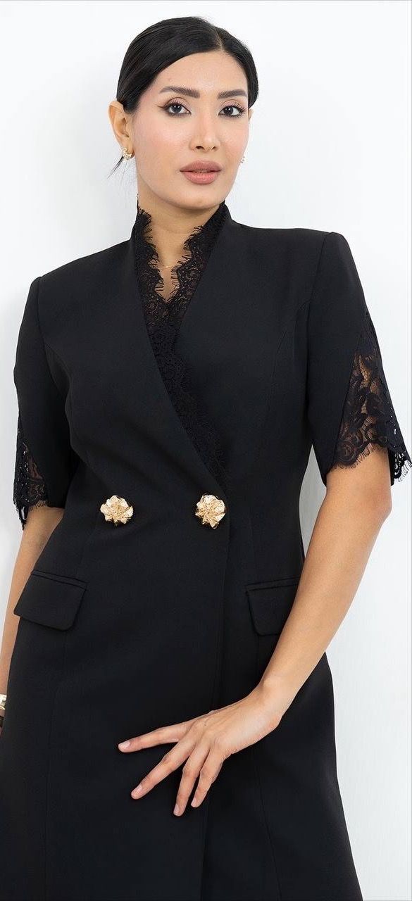 Dantel Detaylı Mini Elbise 7