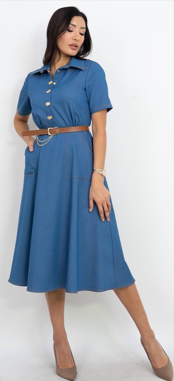 Kemer Detaylı Elbise