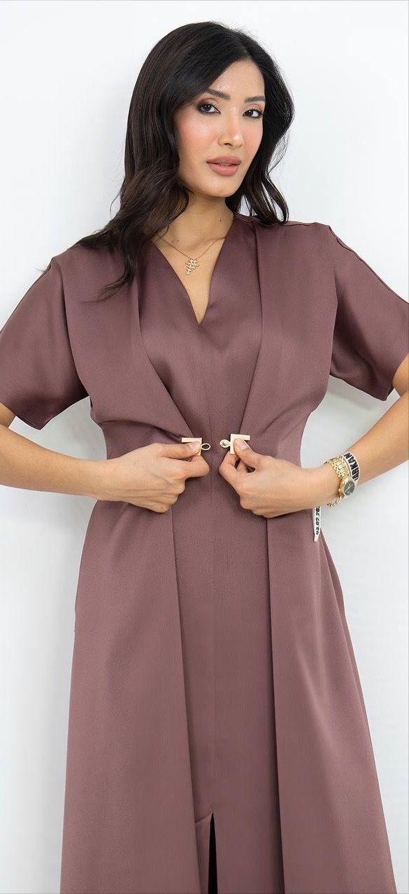 Kemer Detaylı Elbise 2