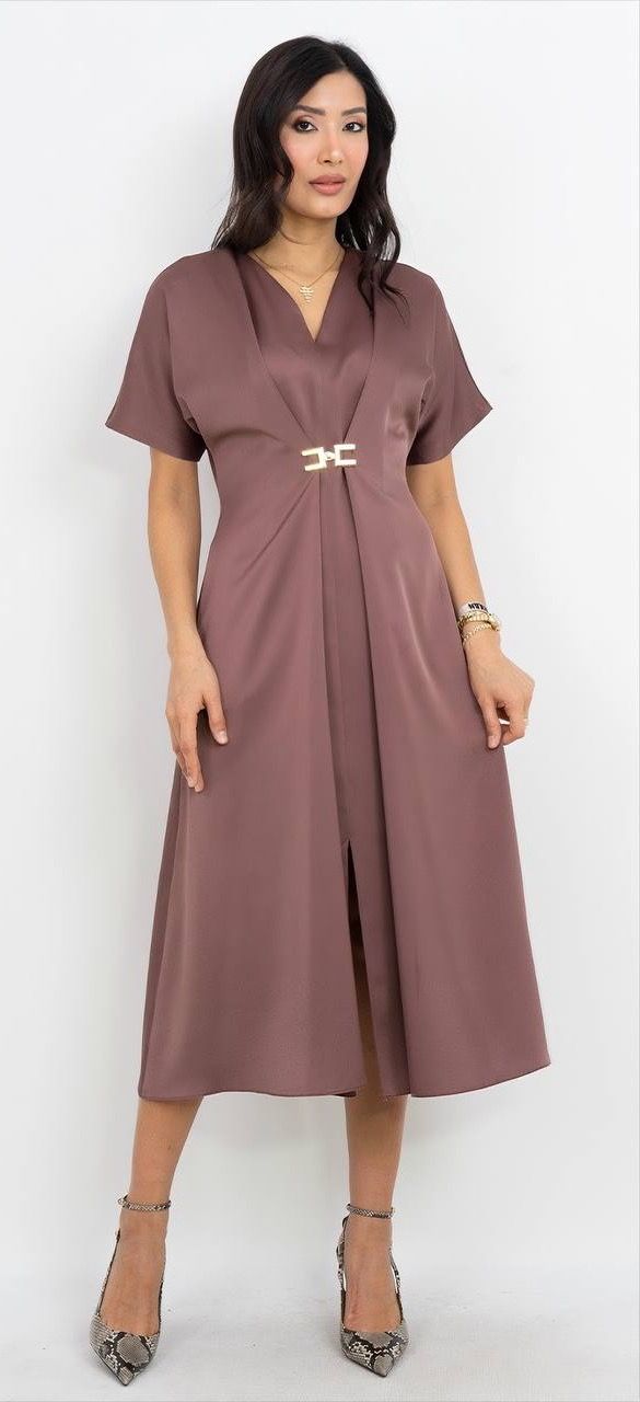 Kemer Detaylı Elbise 3