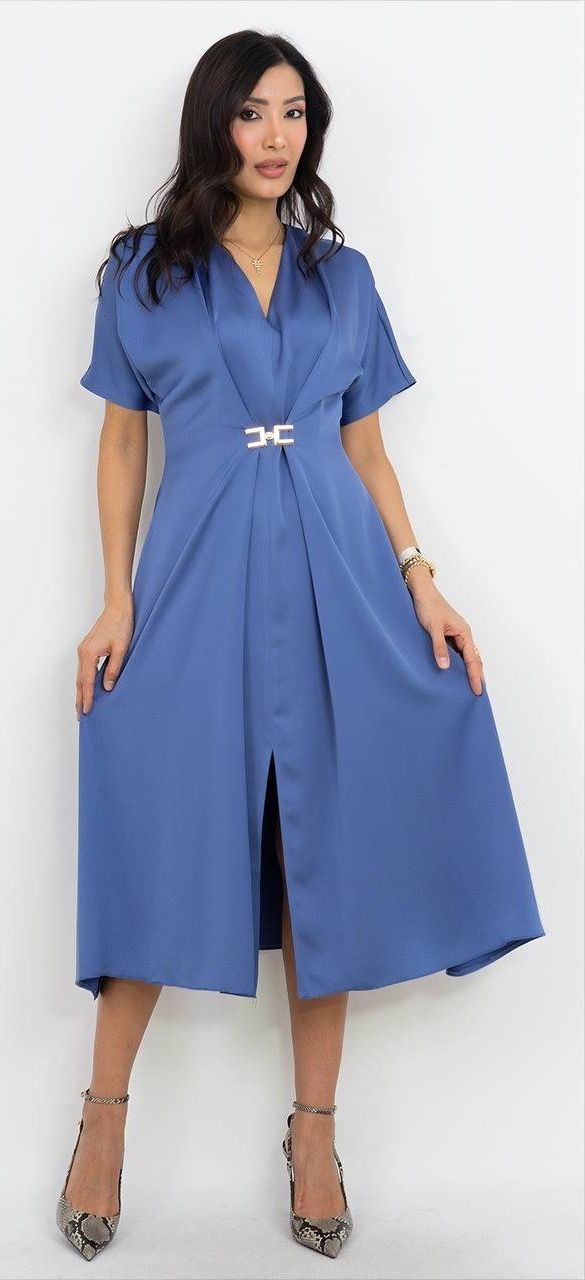 Kemer Detaylı Elbise 6