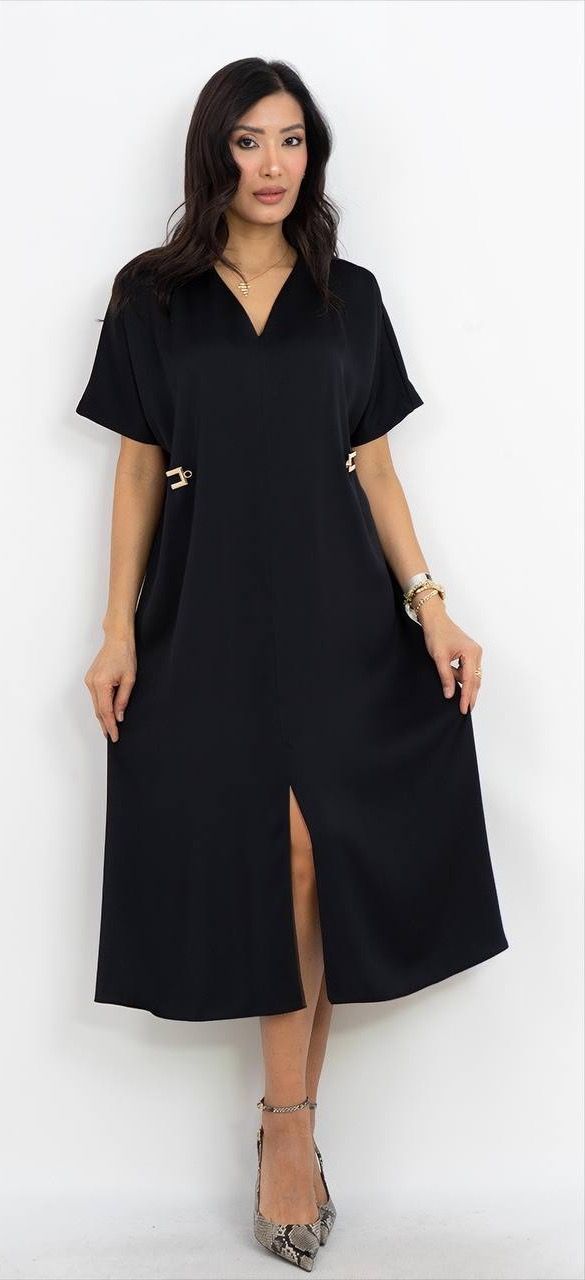 Kemer Detaylı Elbise 8