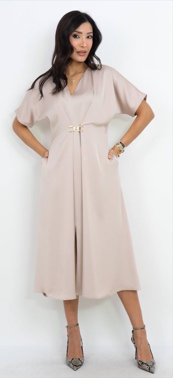 Kemer Detaylı Elbise 9