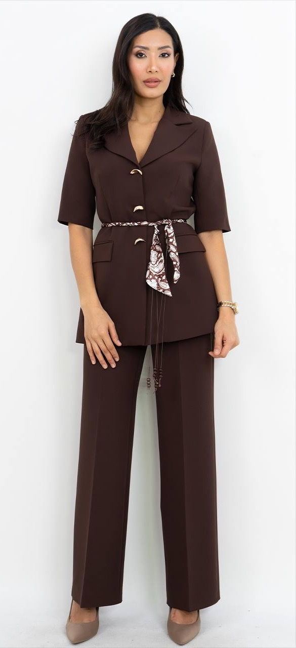 Kemer Detaylı Takım Elbise 3