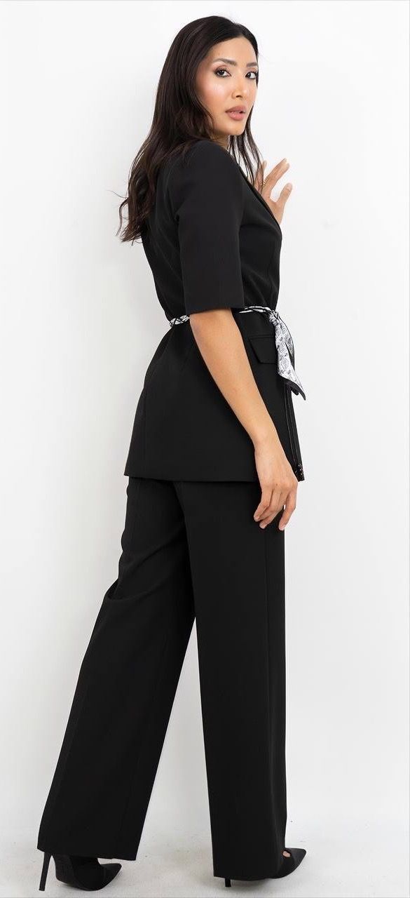 Kemer Detaylı Takım Elbise 7