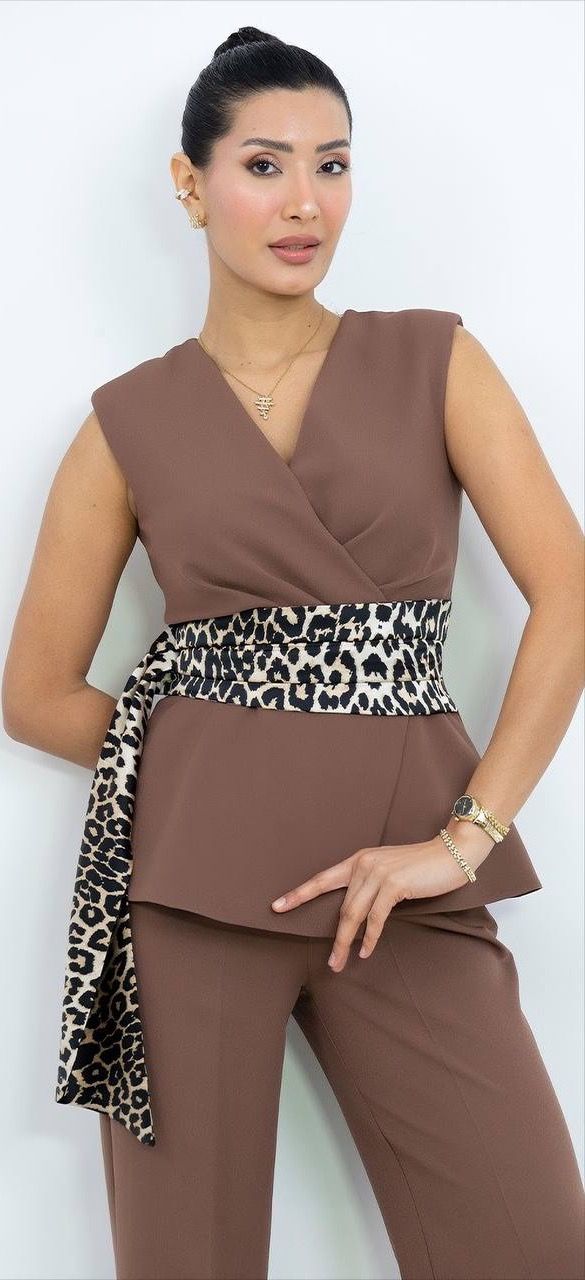 Kemer Detaylı Takım Elbise 5