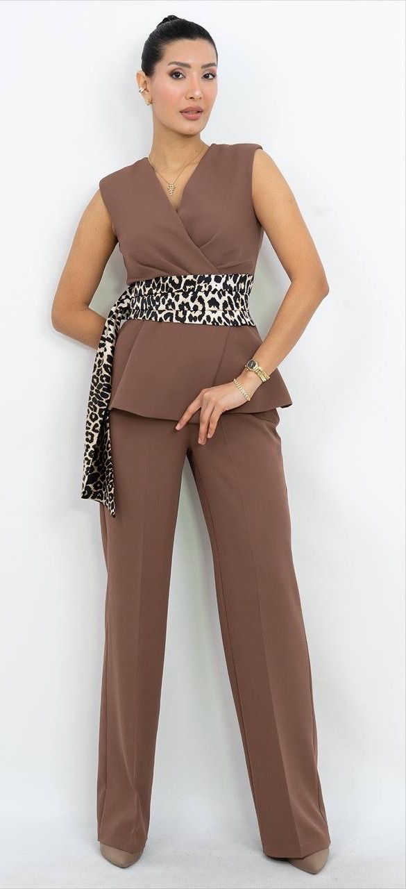 Kemer Detaylı Takım Elbise 4