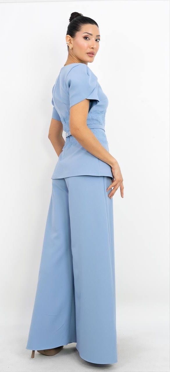 Kemer Detaylı Takım Elbise 4