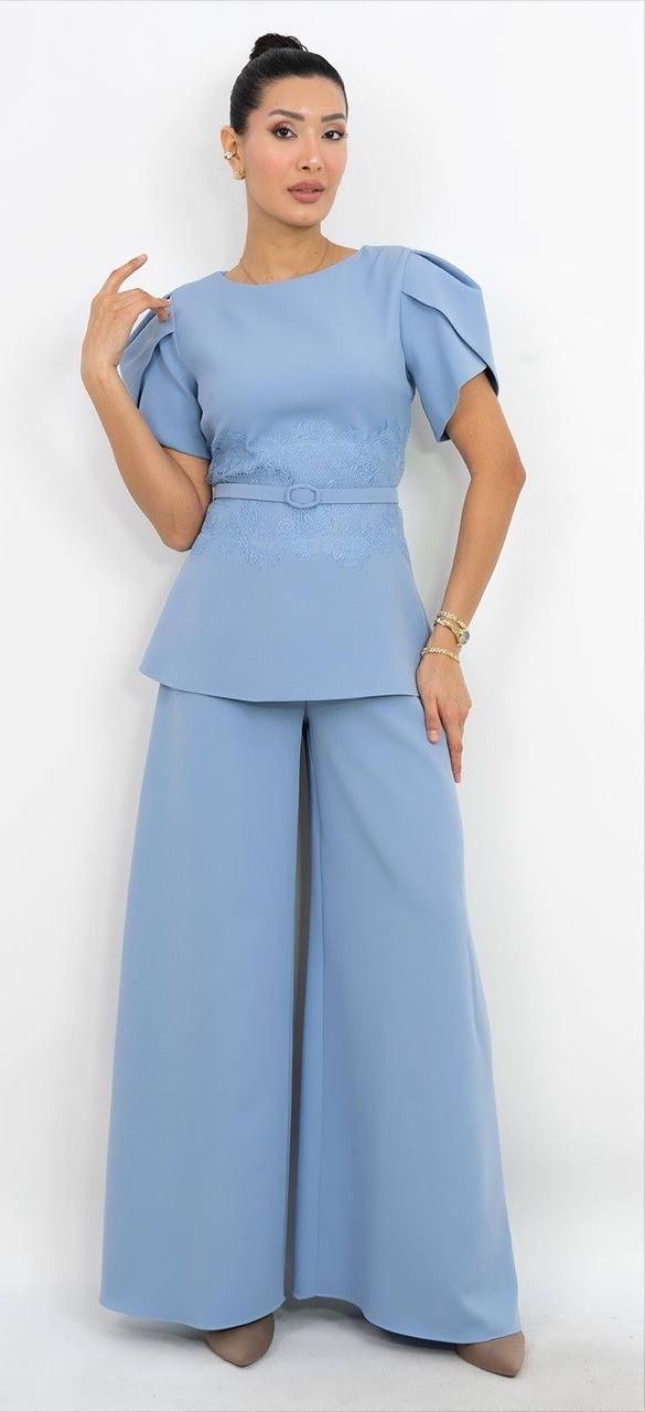 Kemer Detaylı Takım Elbise 5