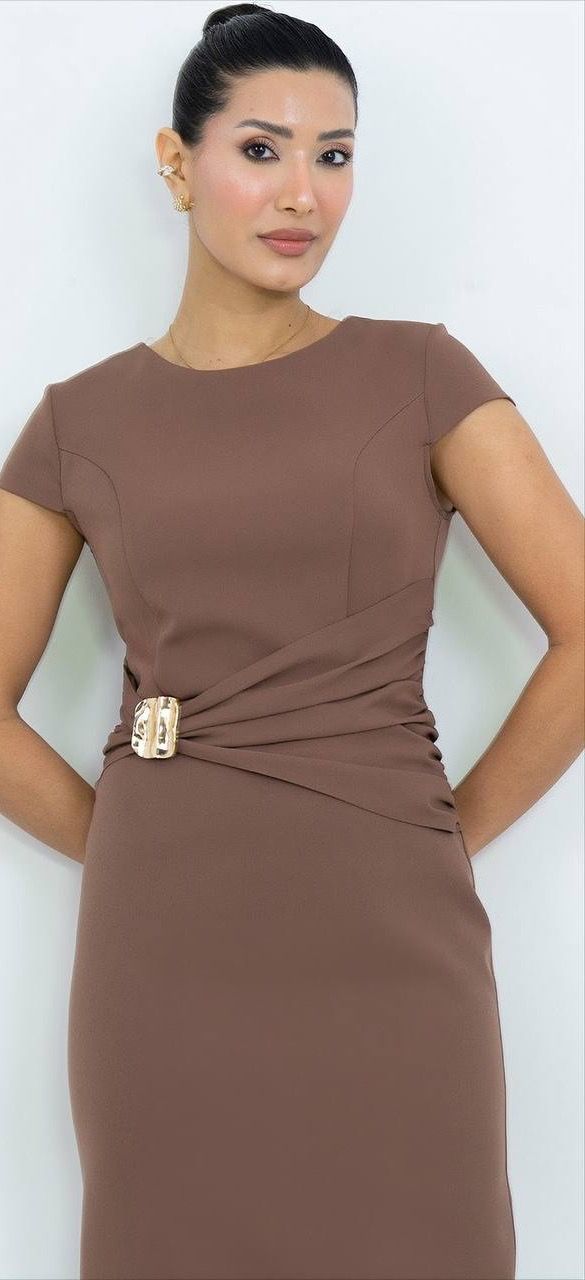 Kısa Kollu Elbise 2