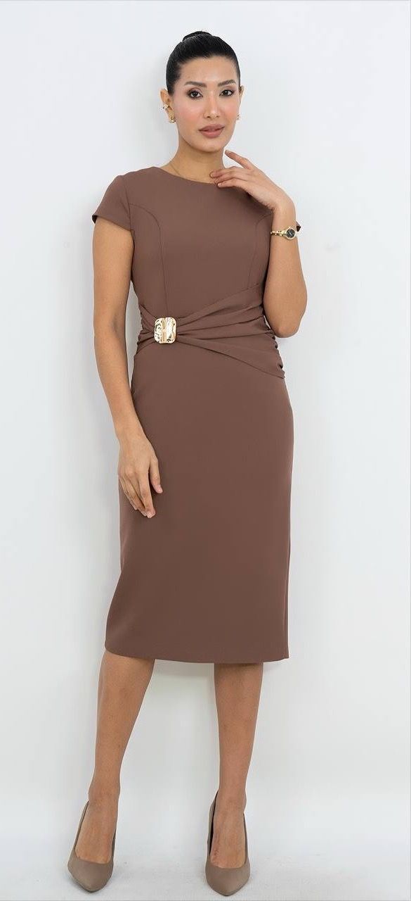 Kısa Kollu Elbise 3