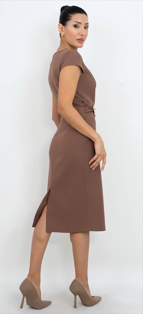 Kısa Kollu Elbise 4