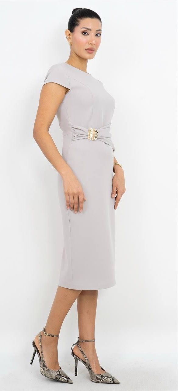 Kısa Kollu Elbise 7