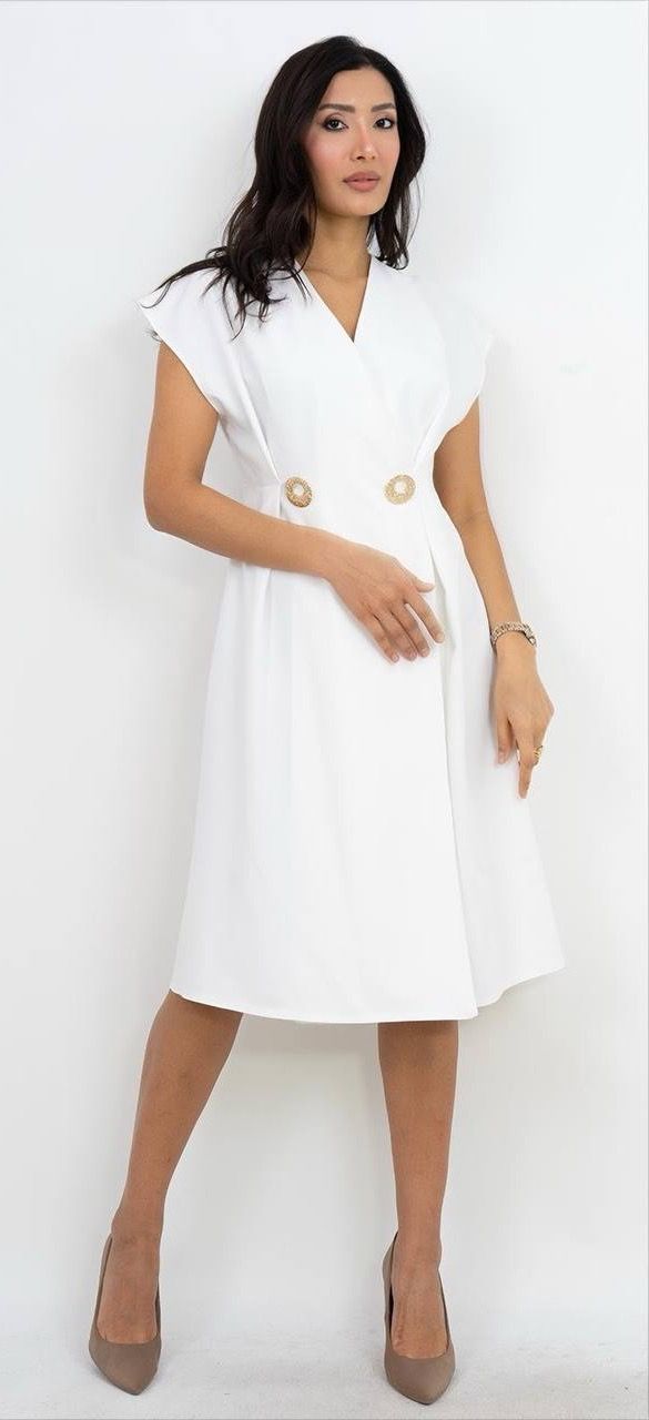 Kısa Kollu Elbise 6