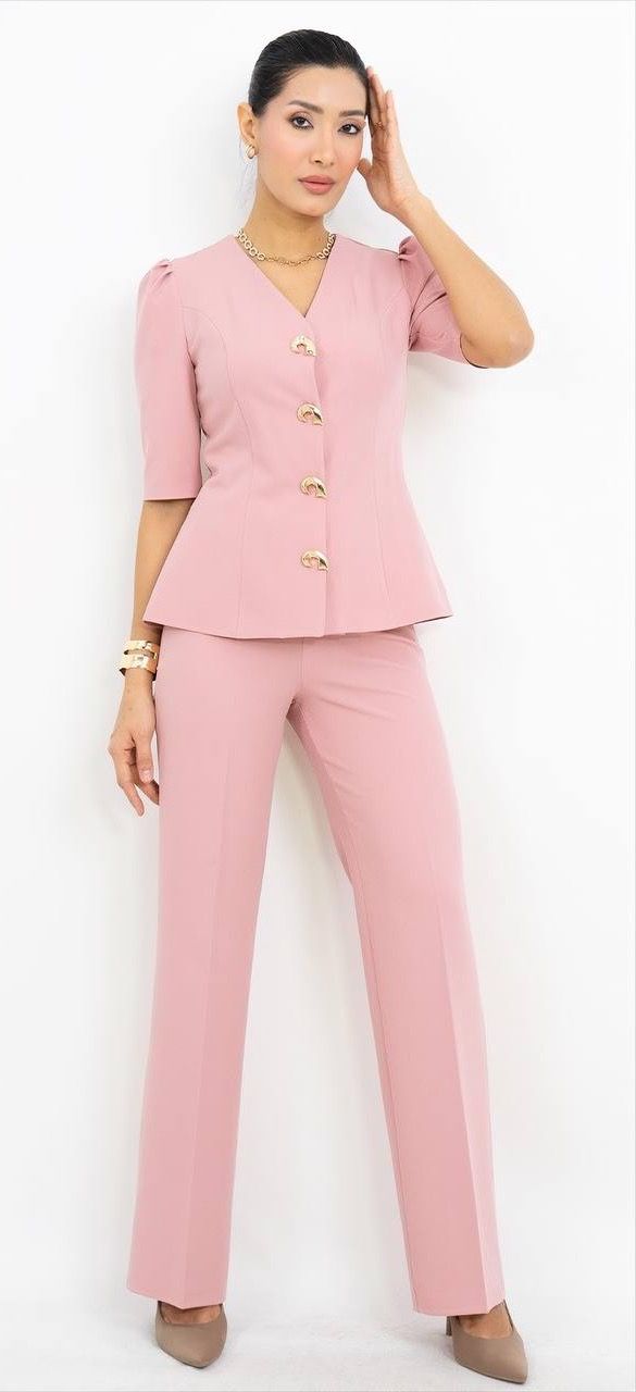Kısa Kollu Ceket Pantolon Takım