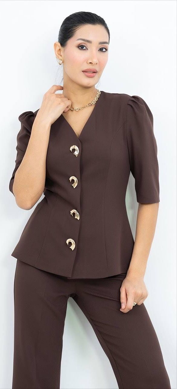 Kısa Kollu Ceket Pantolon Takım 3