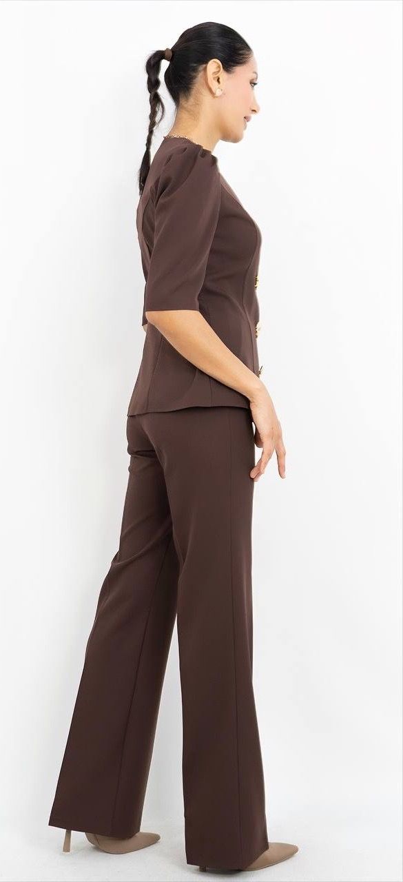 Kısa Kollu Ceket Pantolon Takım 5