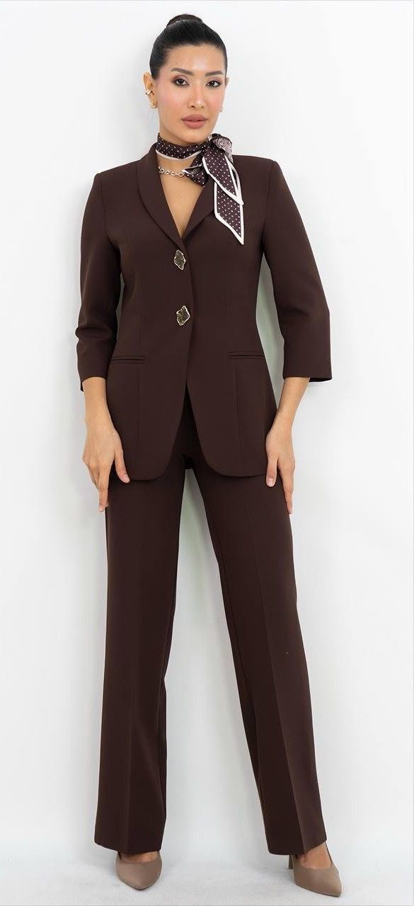 Şal Detaylı Uzun Elbise 9