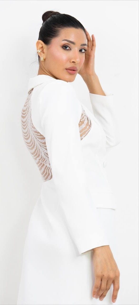 Sırt Detaylı Elbise 2