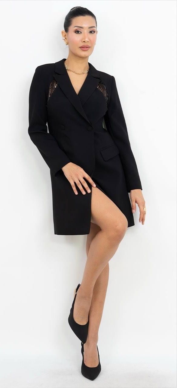 Sırt Detaylı Elbise 4