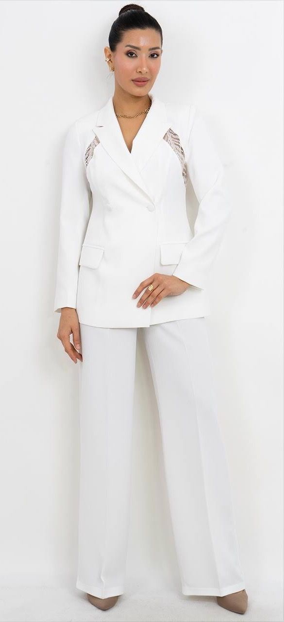 Back Detail Suit Set