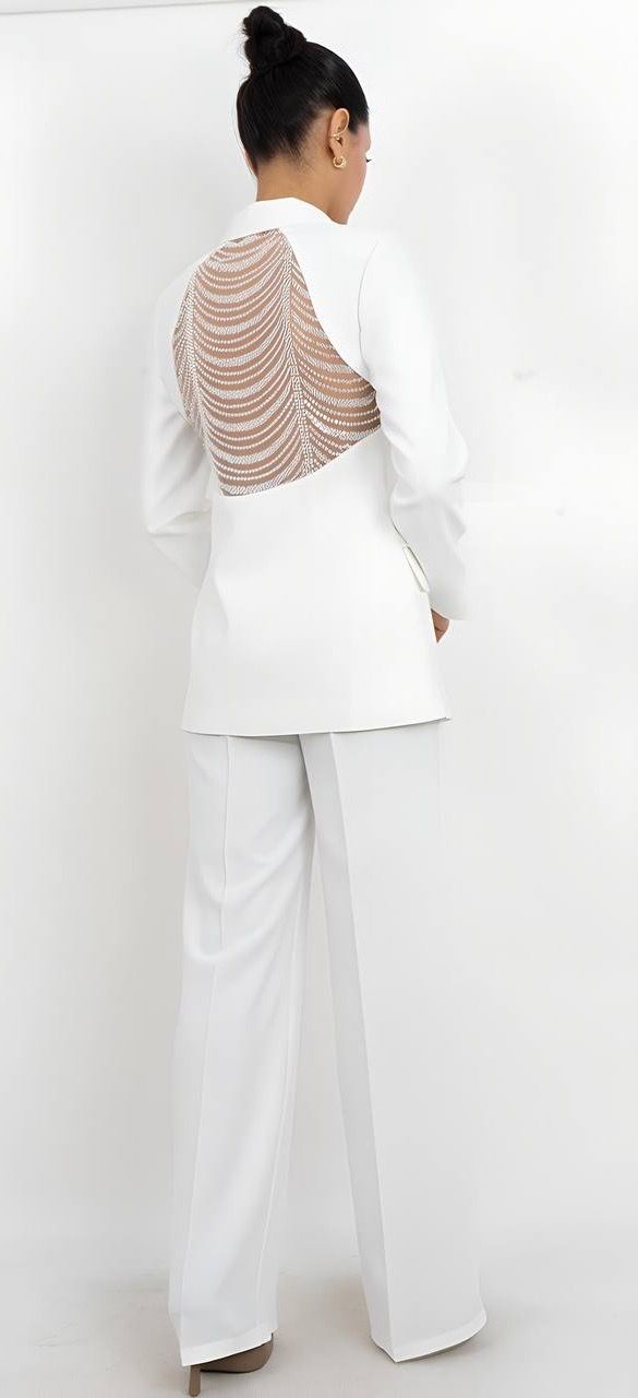 Back Detail Suit Set 7