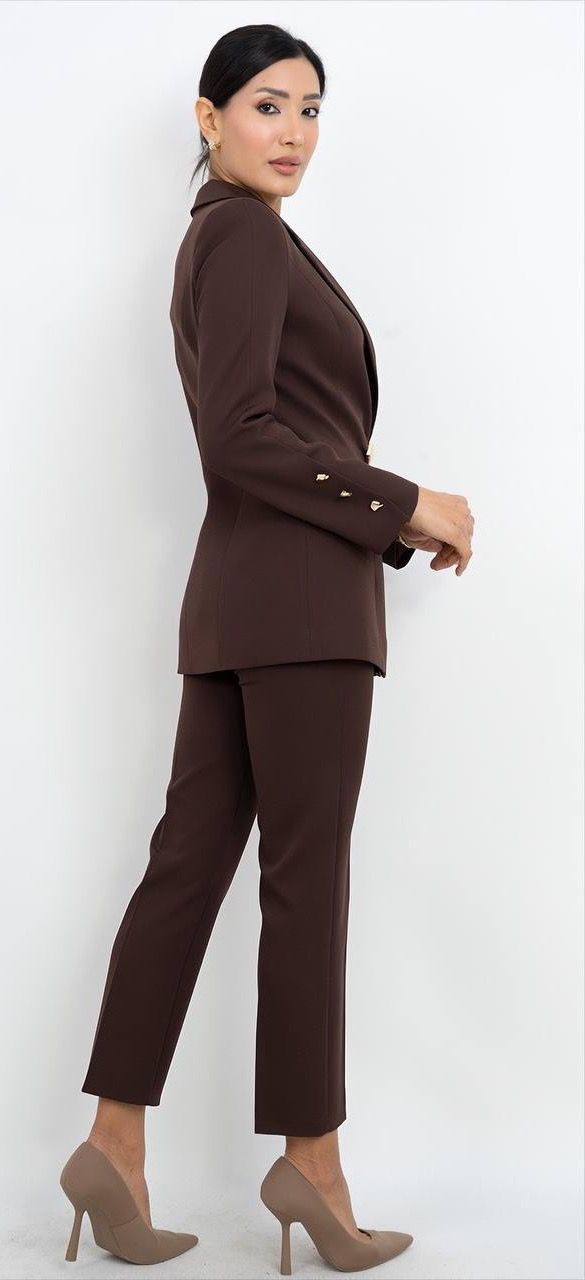 Uzun Kollu Ceket Pantolon Takım 9