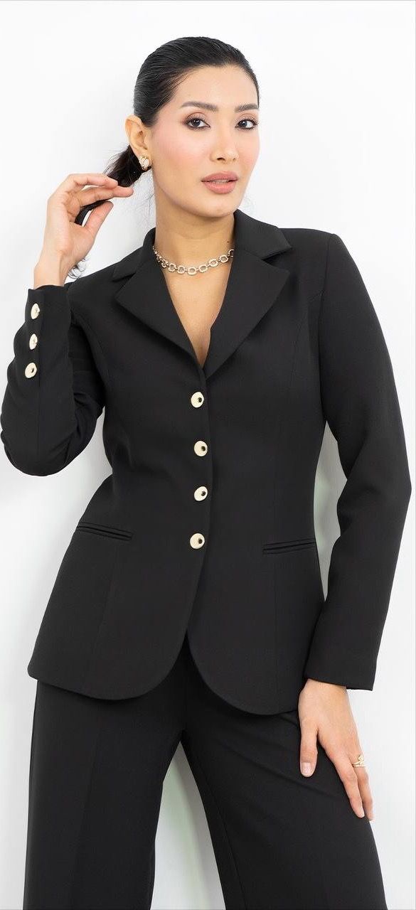 Uzun Kollu Ceket Pantolon Takım 9