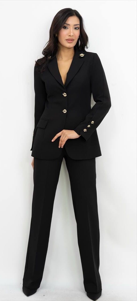 V Yaka Takım Elbise 3