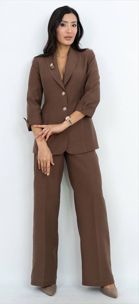 V Yaka Takım Elbise 4