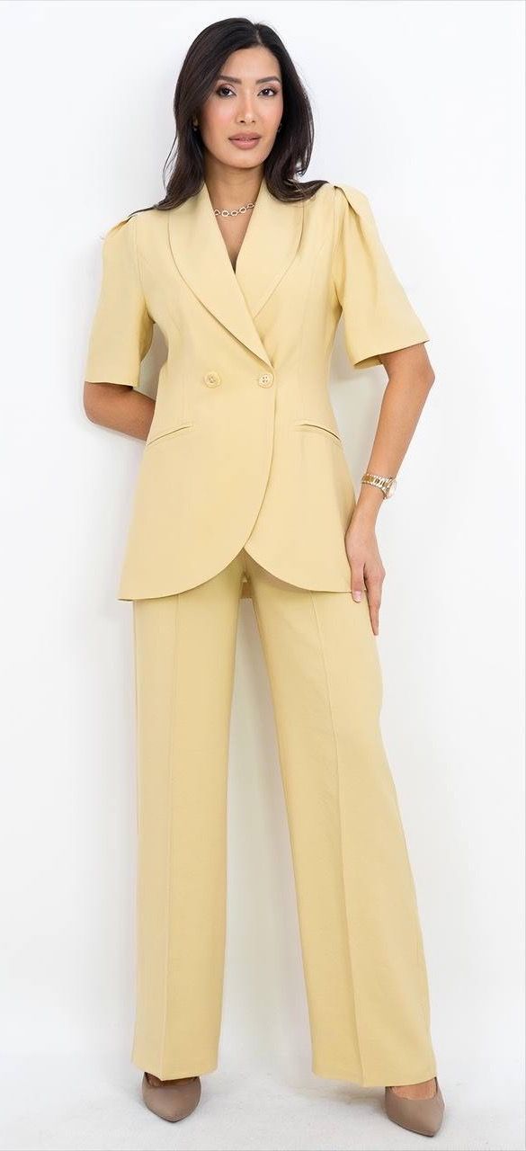 V Yaka Takım Elbise 4