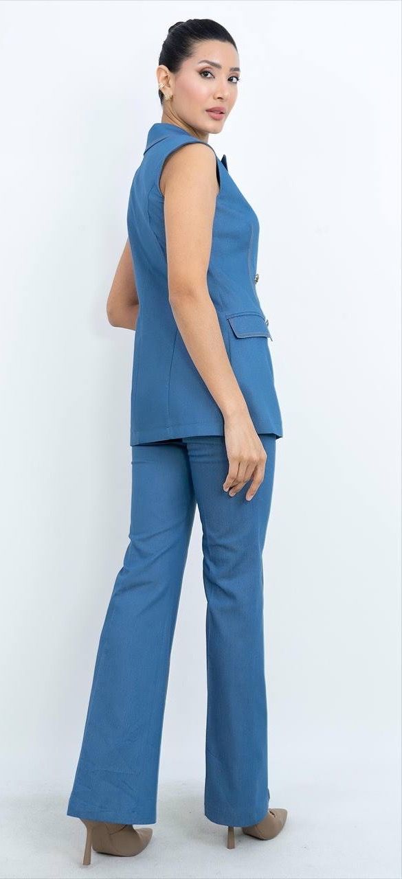 V Yaka Takım Elbise 3